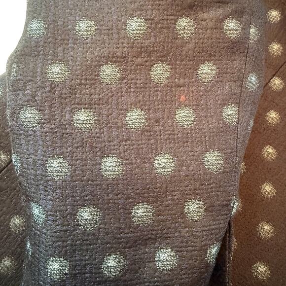 Armani Collezioni Giacca Polka Dot Silk Wool Blend Blazer – Size 6 - Picture 12 of 14